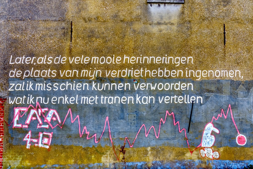 HDR Doel belgie belgique urbex decay verlaten spookdorp spookstad kerncentrale graffiti